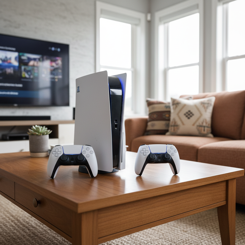 Refurbished Ps5 Console with Two Dualsense Controllers for…