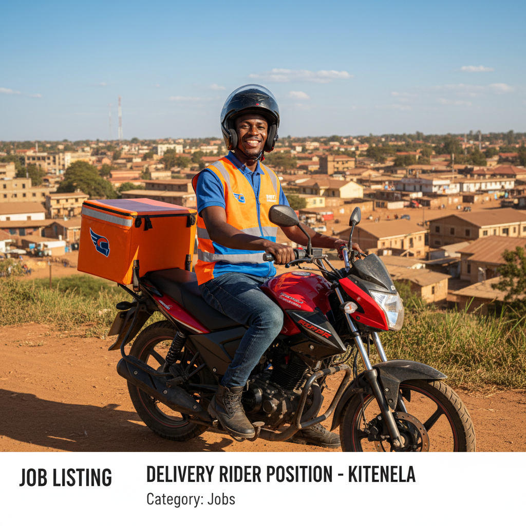 Delivery Rider Position Kitengela | KSh 60,000 | KenyaAdvert