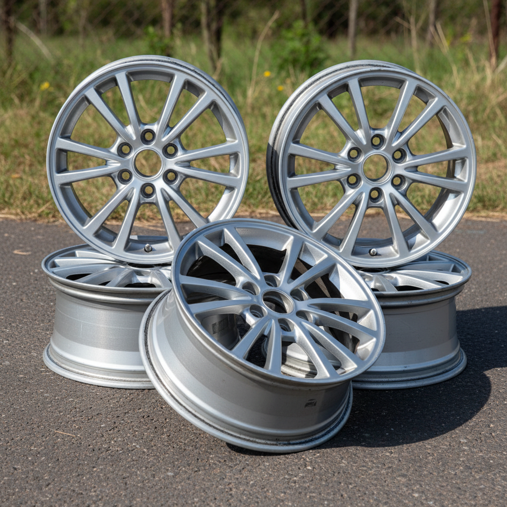 Clean Used Toyota Axio Original Alloy Rims Set of 4 | KSh…