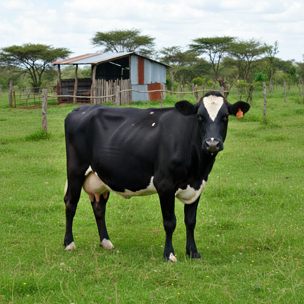 Healthy Young Friesian Dairy Cow 2nd Calving Due Soon…