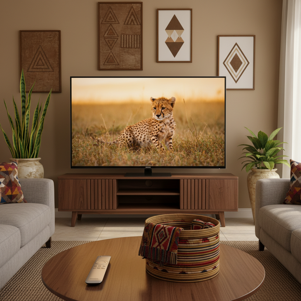 Fresh Out the Box Samsung 55 Inch 4k Smart Tv with Hdr for…